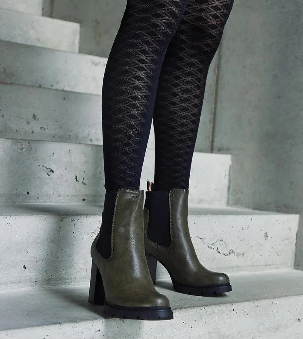 Tamsiai žali aulinukai Solea „Motena“ - Jaukuma