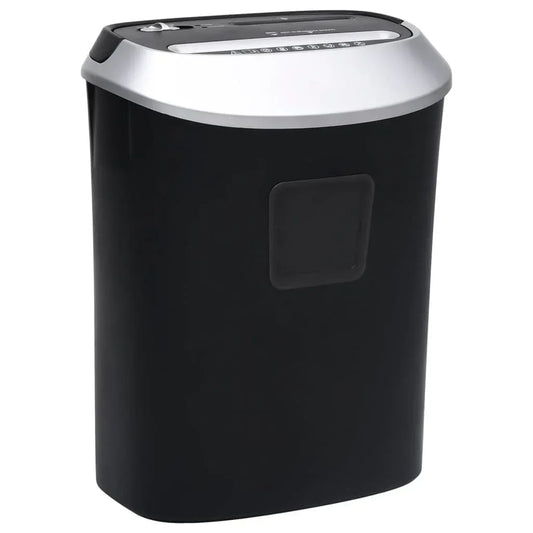 Popieriaus Smulkintuvas, Juodas, 10 Lakštų, Skerso Pjaustymo - Jaukuma