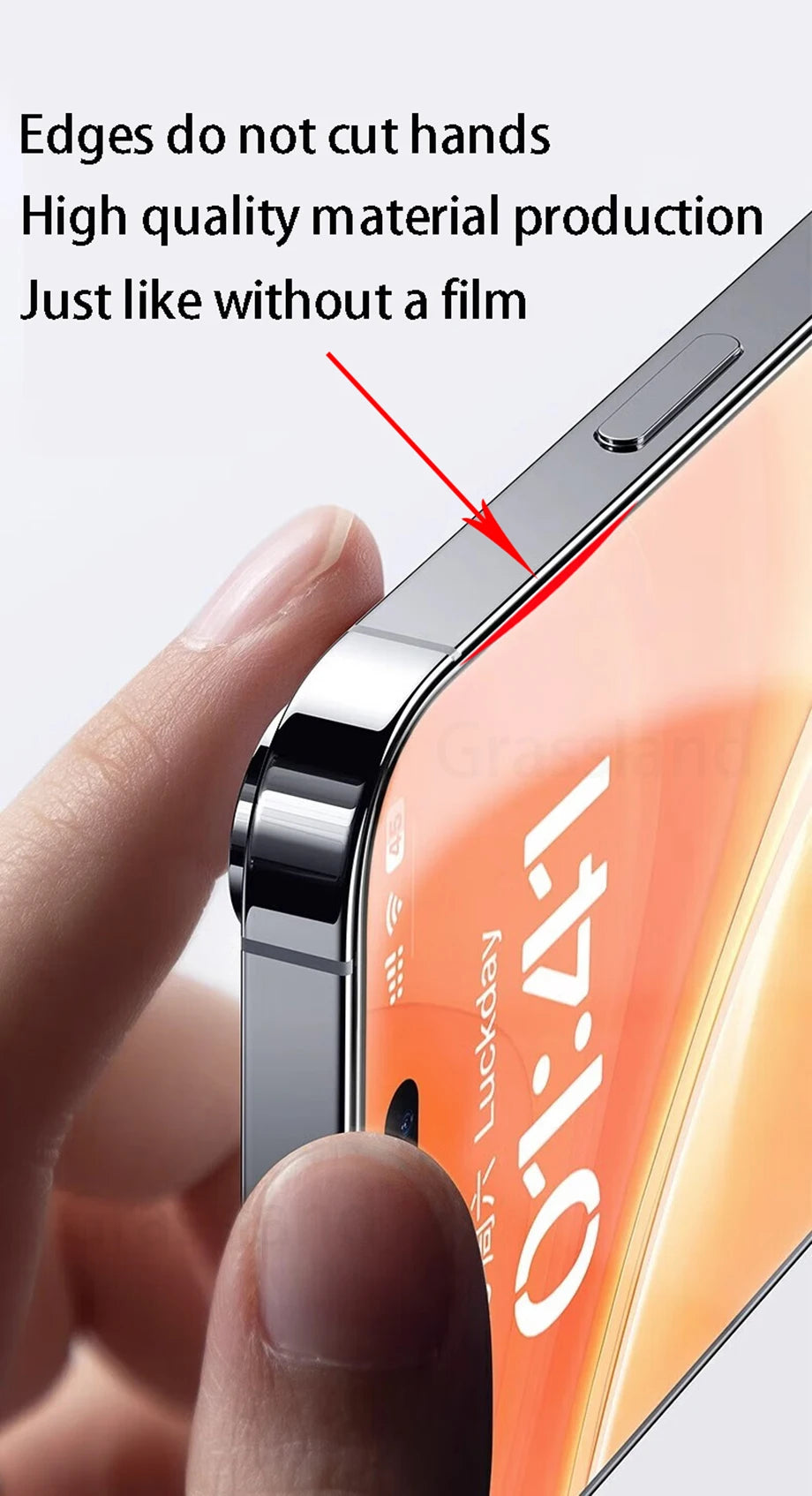 Grūdinto stiklo apsauga iPhone telefonui (4 vnt.)