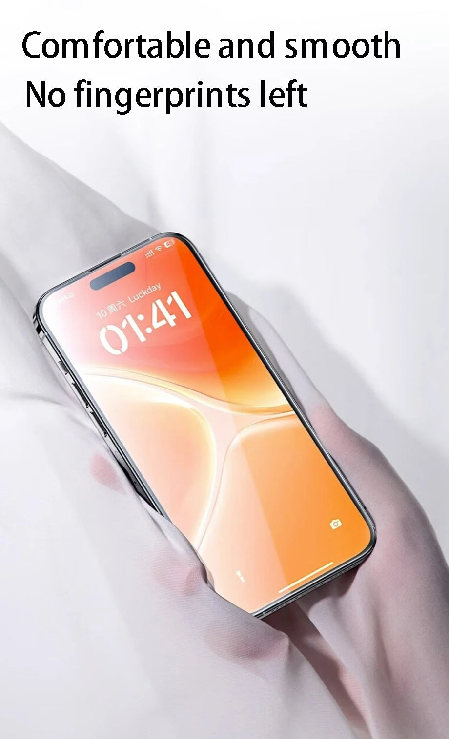 Grūdinto stiklo apsauga iPhone telefonui (4 vnt.)