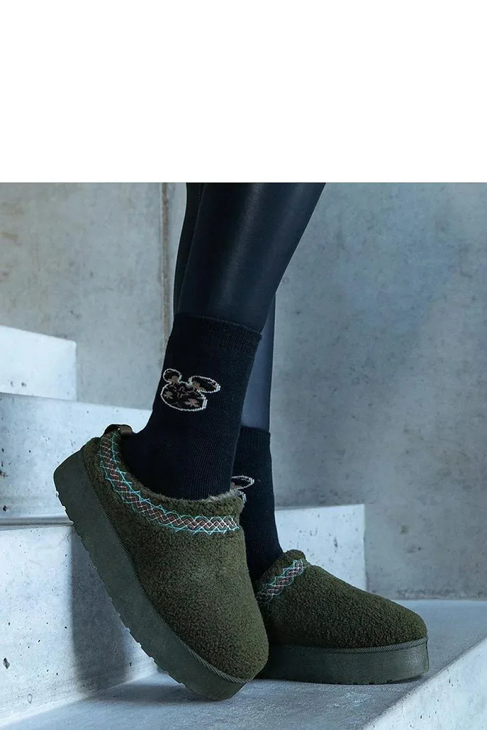 Žemo aulo sniego batai Solea „Greene“ - Jaukuma