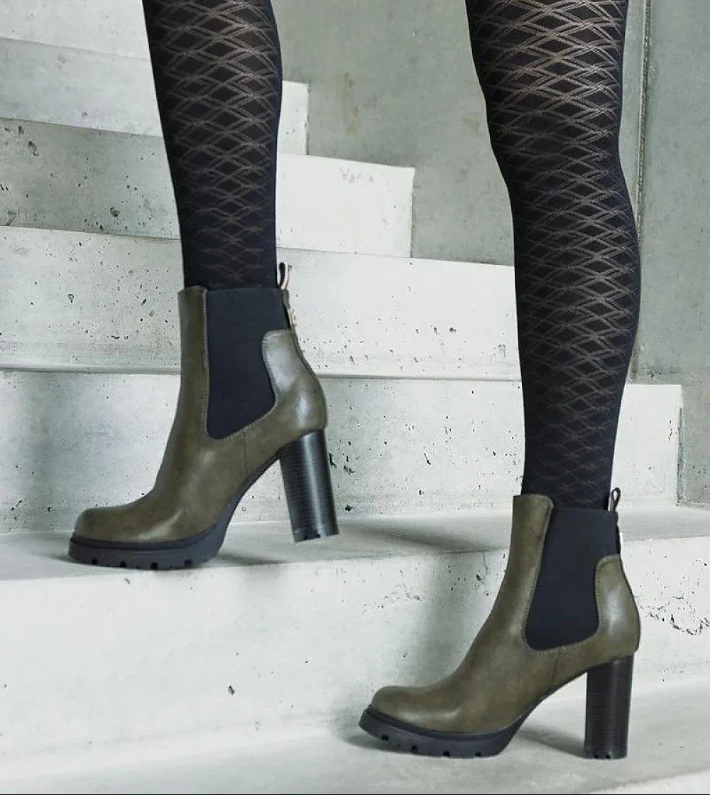 Tamsiai žali aulinukai Solea „Motena“ - Jaukuma