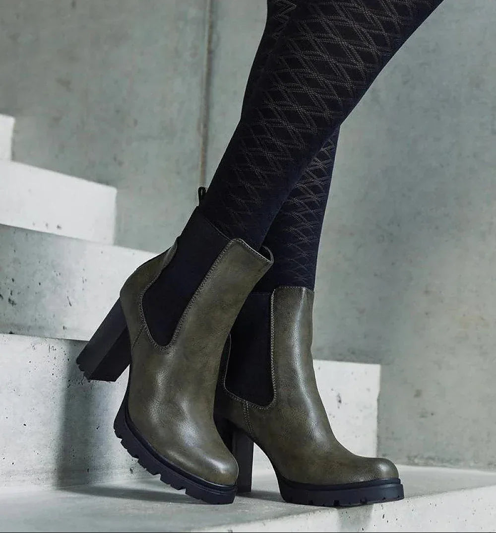 Tamsiai žali aulinukai Solea „Motena“ - Jaukuma