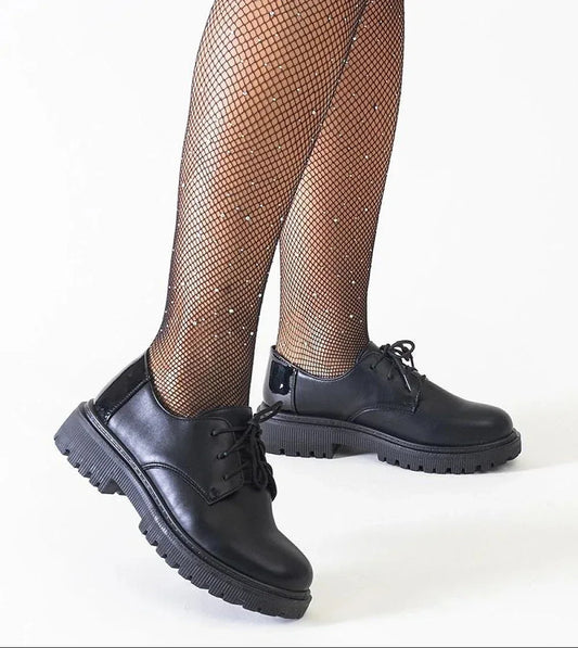 Juodi pusbačiai su raišteliais Solea „Kalila“ - Jaukuma