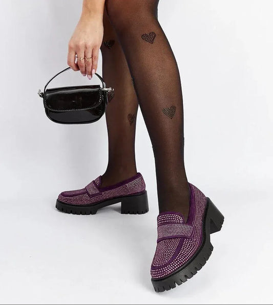 Violetiniai loaferiai Solea „Parent“ - Jaukuma