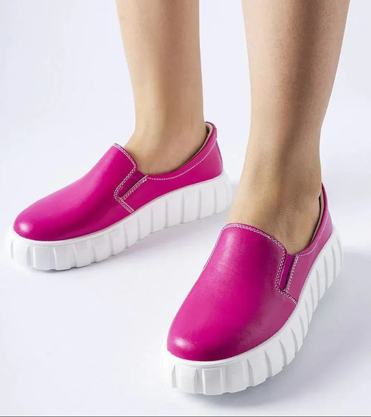 Rožiniai loaferiai Solea „Igreja“ - Jaukuma