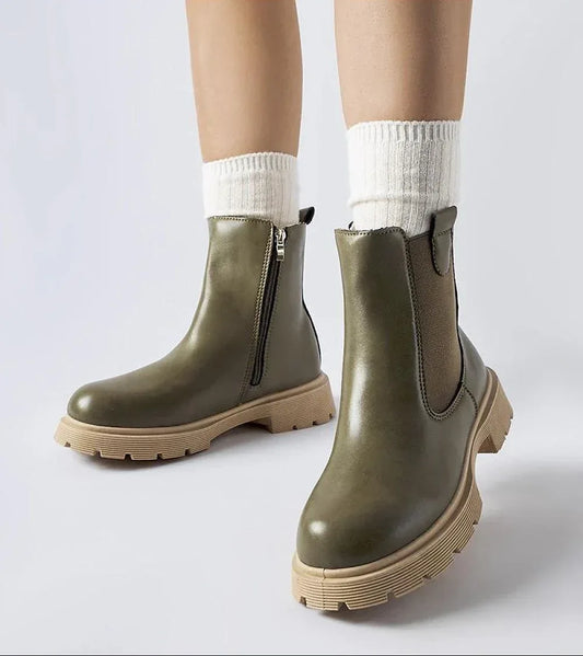 Tamsiai žali aulinukai Solea „Giacinta“ - Jaukuma