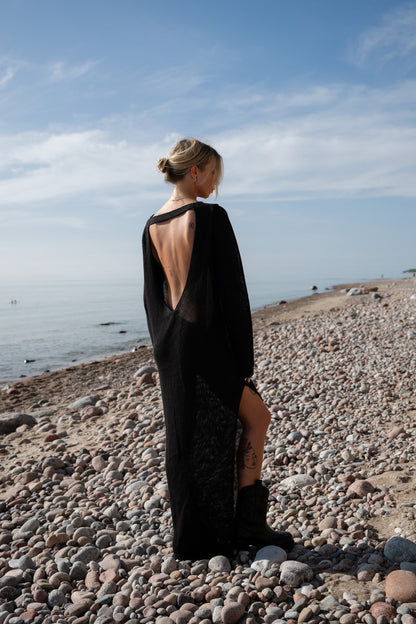 Juoda suknelė „Mare“ SALANIDA