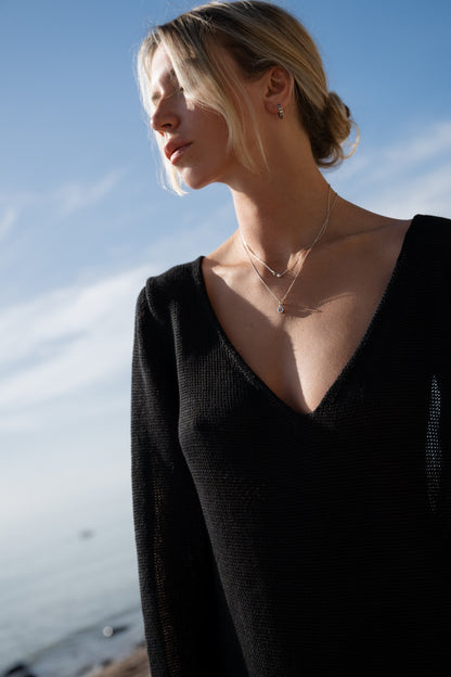 Juoda suknelė „Mare“ SALANIDA